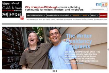 City of Asylum/Pittsburgh. Photo: screenprint. Photo