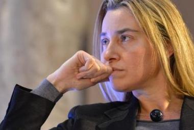 The EU High Representative for Foreign Affairs and Security Ms. Federica Mogherini. Photo. 