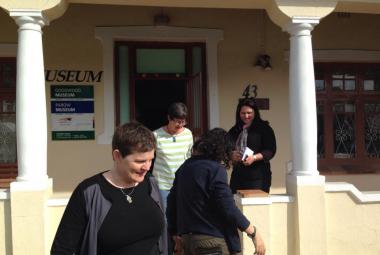Checking out possible residency housing in Cape Town. Photo: Fredrik Elg