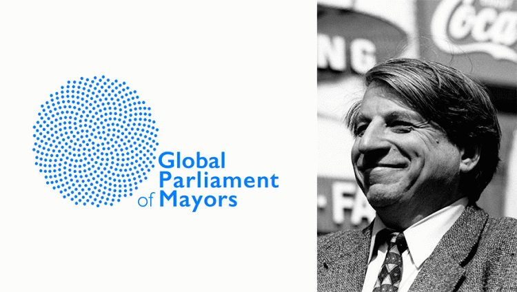 Benjamin Barber, Global Parliament of Mayors. Photo. 