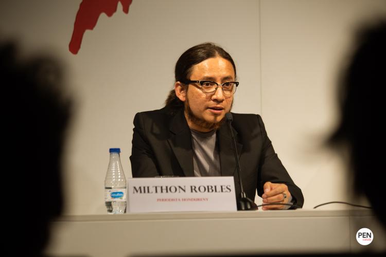 Milthon Robles. Photo: Luay Albasha. Photo.